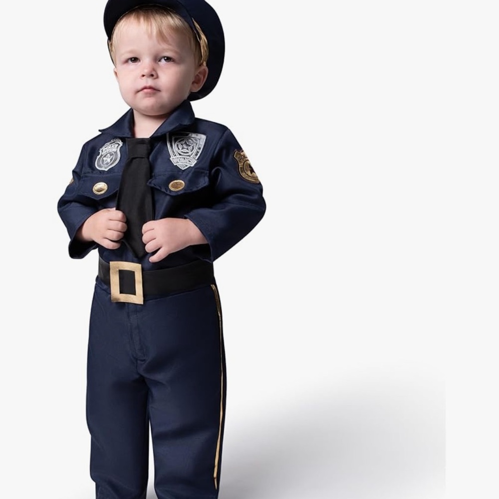 Toddler Police Officer Costume 18-24 months